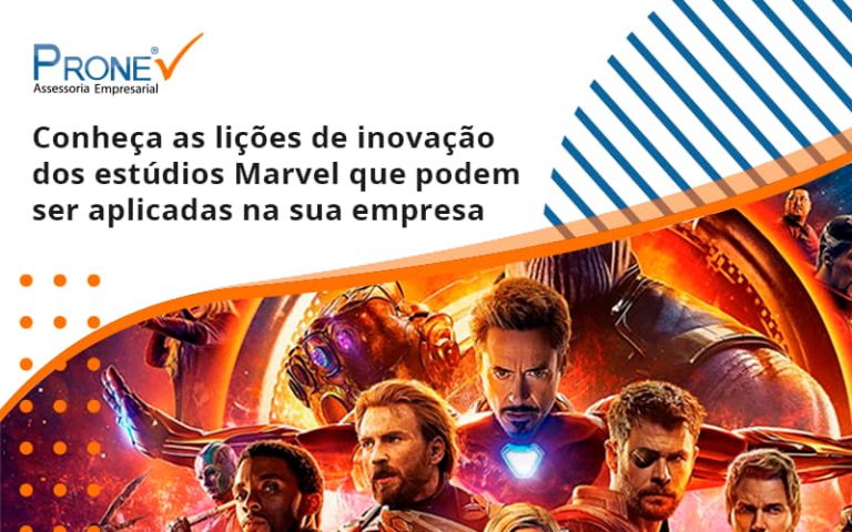 Conheça as lições de inovação dos estúdios Marvel que podem ser aplicadas na sua empresa